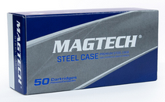 MAGTECH 9MM 115GR FMJ STEEL CASE 50/20 - Ammunition